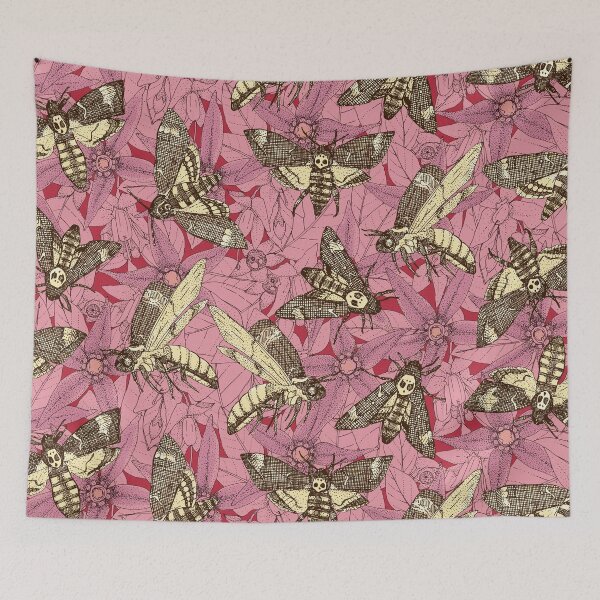 Item preview, Death's-head hawkmoth rose designed and sold by scrummy.