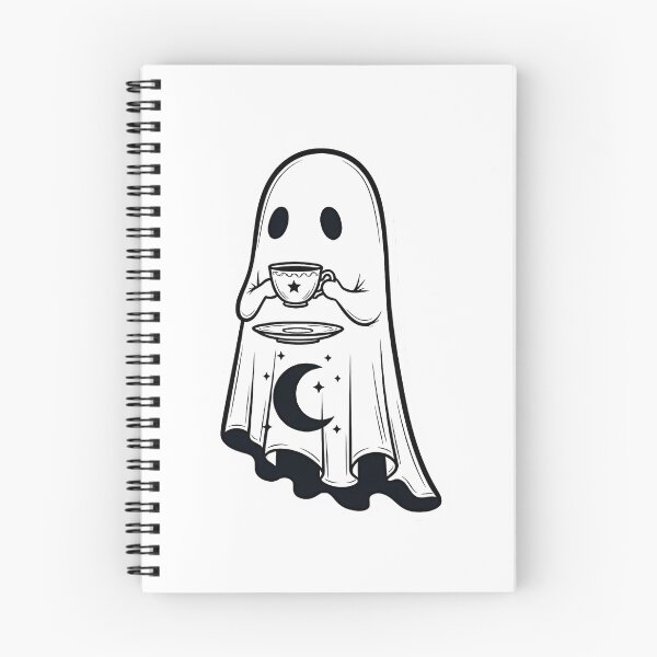 Item preview, Haunted Tea Party Ghost designed and sold by IllumeInk.