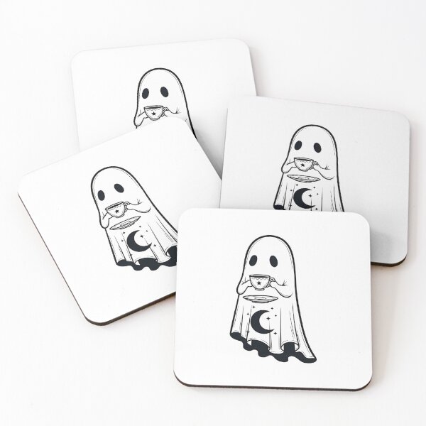 Item preview, Haunted Tea Party Ghost designed and sold by IllumeInk.