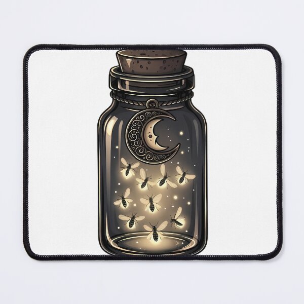 Item preview, Enchanted Firefly Jar designed and sold by IllumeInk.