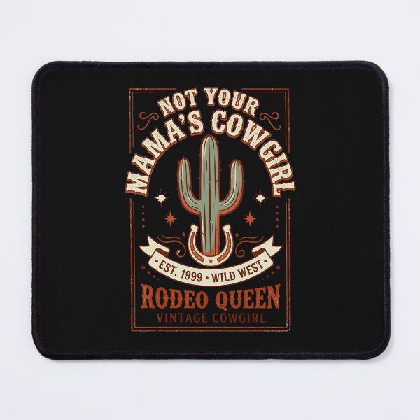 Item preview, Not Your Mama's Cowgirl Western Vintage T-Shirt — Boho Festival Cowgirl Gift designed and sold by GeniePixel.