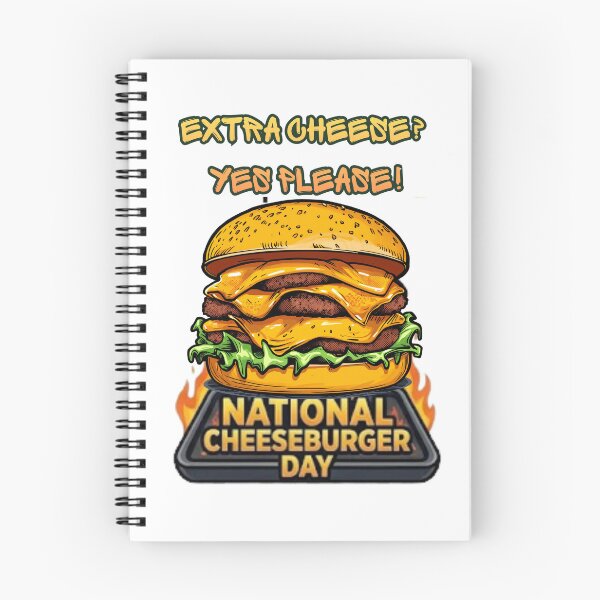 Item preview,  National Cheeseburger Day T-Shirts ver9 | Happy Cheeseburger Day | Burger Lover Fast Food Cheese Tee designed and sold by CosmicNook1.