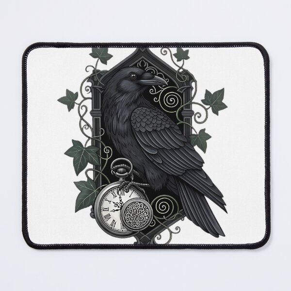 Item preview, Raven Ivy Pocket Watch designed and sold by IllumeInk.