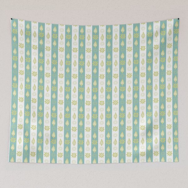 Item preview, Modern Scandinavian Botanical Stripe designed and sold by Butterfly & Daisy Design Studio.