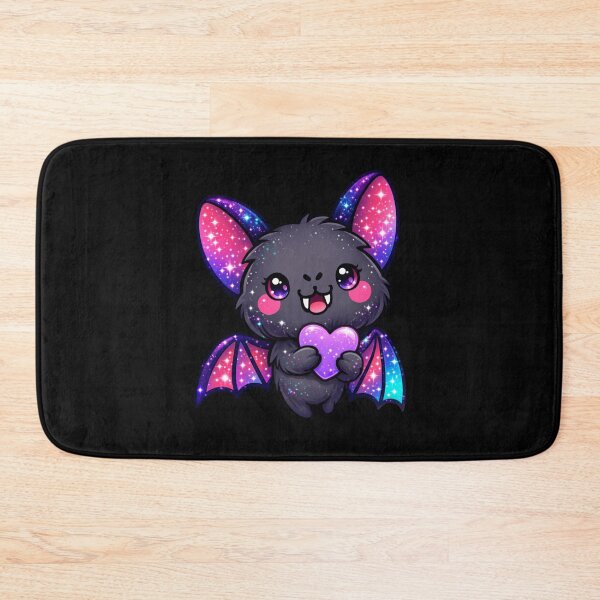 Item preview, Kawaii Neon Glitter Bat designed and sold by Questionable Taste.