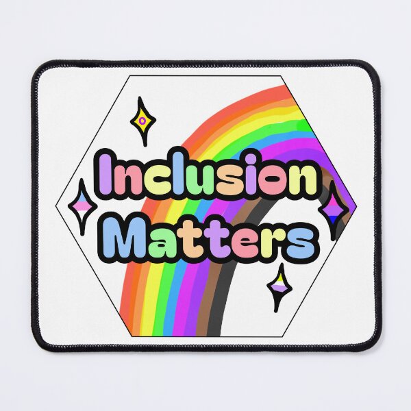 Item preview, Inclusion Matters - Hexagon - Pride designed and sold by cherrynat1.