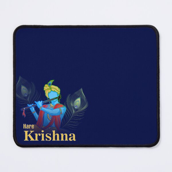 Item preview, Lord Krishna Playing Flute T-Shirt Design | Hare Krishna Spiritual Art | Indian Mythology Devotional Graphic designed and sold by Anikagroups.