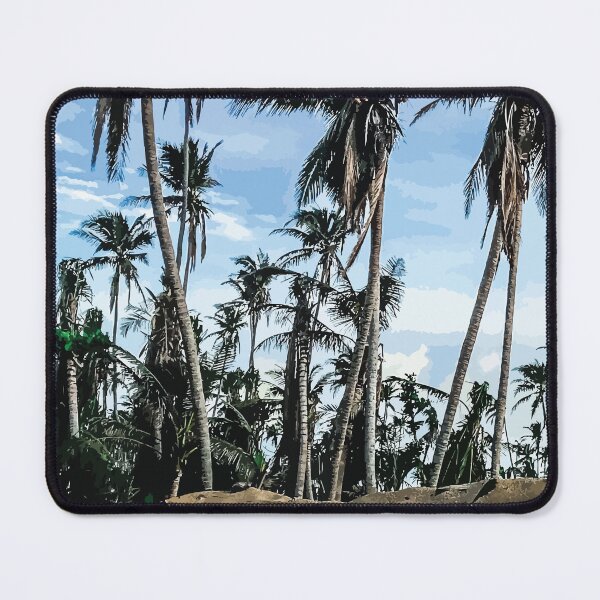 Item preview, Tall Tropical Palm Trees Under Bright Sky designed and sold by Arturo Daniel Garcia Palomo.