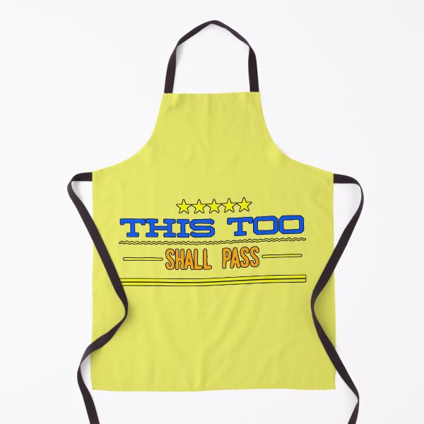 Item preview, “This Too Shall Pass” motivational phrase, self-improvement, mental calm, inspirational gift designed and sold by AstronautMerch.