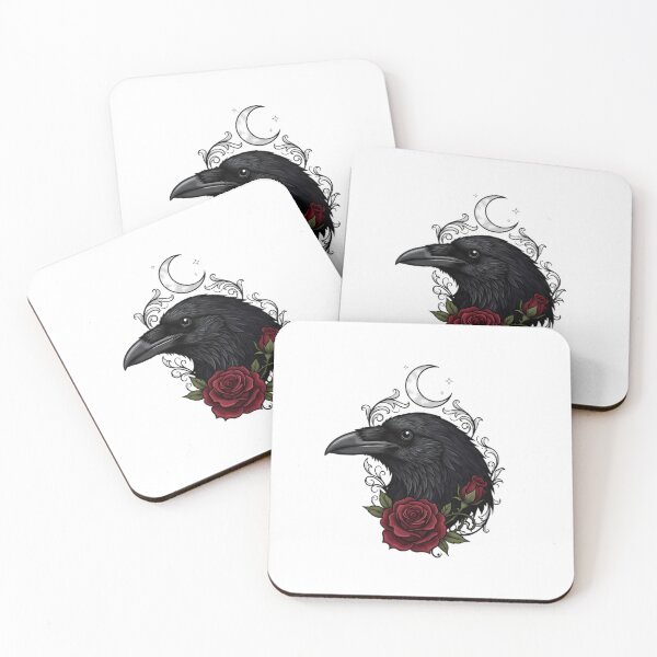 Item preview, Victorian Raven Rose designed and sold by IllumeInk.