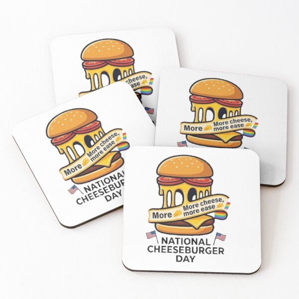 Item preview, National Cheeseburger Day T-Shirts ver11 | Happy Cheeseburger Day | Burger Lover Fast Food Cheese Tee designed and sold by CosmicNook1.