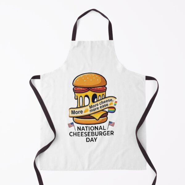 Artikelvorschau, T-Shirts zum Nationalen Cheeseburger-Tag, Version 11 | Alles Gute zum Cheeseburger-Tag! | T-Shirt für Burger-Fans | Fast Food | Käse-T-Shirt entworfen und verkauft von CosmicNook1.