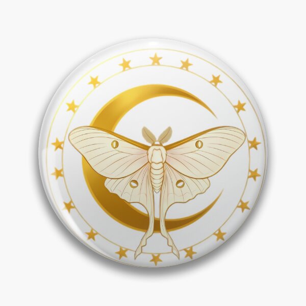Item preview, Starry Moth Occult Seal designed and sold by IllumeInk.