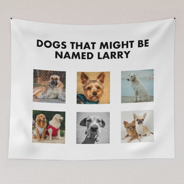 Item preview, Dogs that might be named Larry designed and sold by Talking Threads.