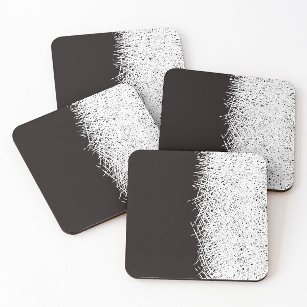 Item preview, Elegant young modern abstract pattern in black and white  designed and sold by Susanna Schorr.