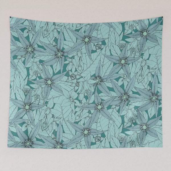 Item preview, deadly nightshade teal designed and sold by scrummy.