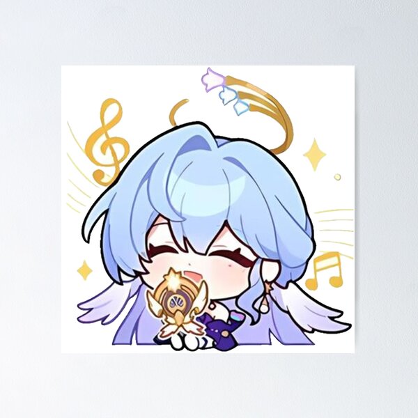 Item preview, Honkai star icon sticker designed and sold by bashhonkdesign.