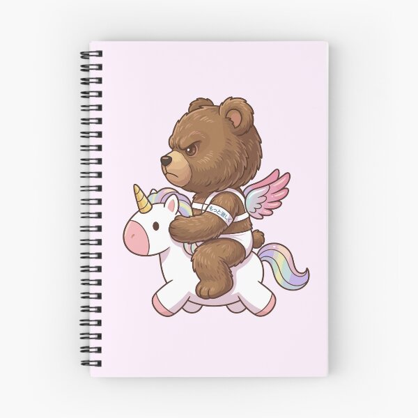 Item preview, 06 Cute Chibi Bear Kawaii  Unicorn   Rainbow Leather BDSM designed and sold by KUMAINK.