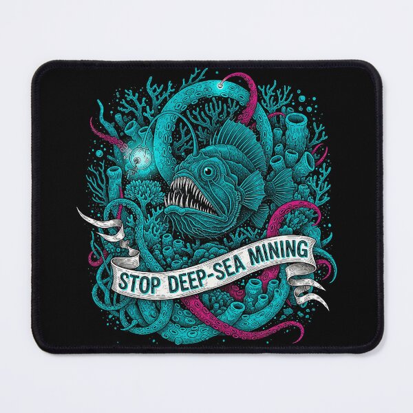 Item preview, Vintage Ocean Conservation Anglerfish designed and sold by SholoStudio.