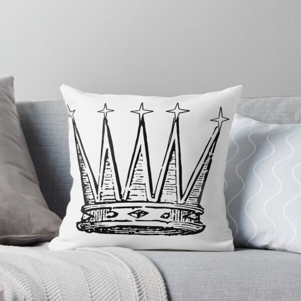 Item preview, Spike Crown Black and White designed and sold by Keely Stockdale.