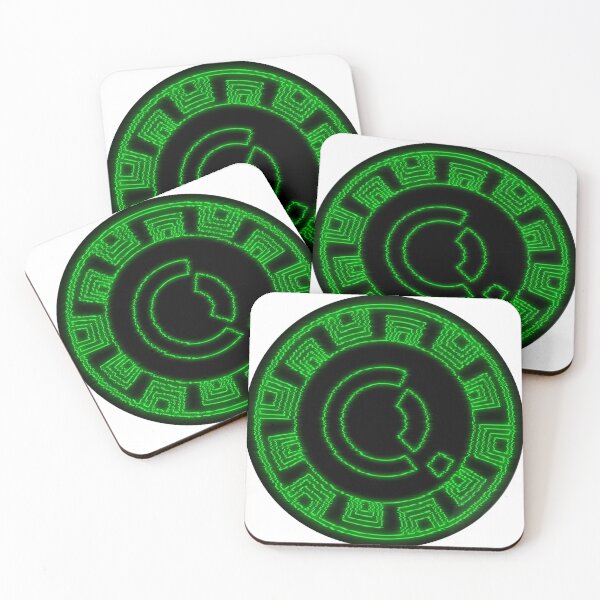 Item preview, Crop circle v.2 radiant green designed and sold by MessageToEarth.