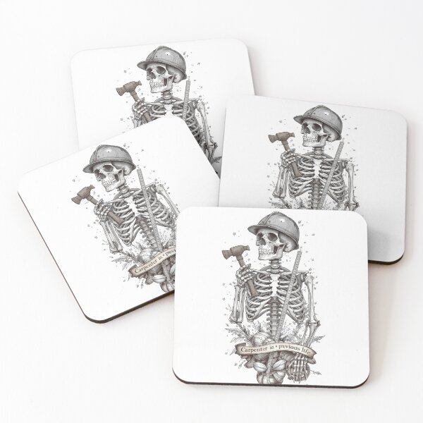 Item preview, Carpenter skeleton designed and sold by HARDWORK_FUNNYSHOP.