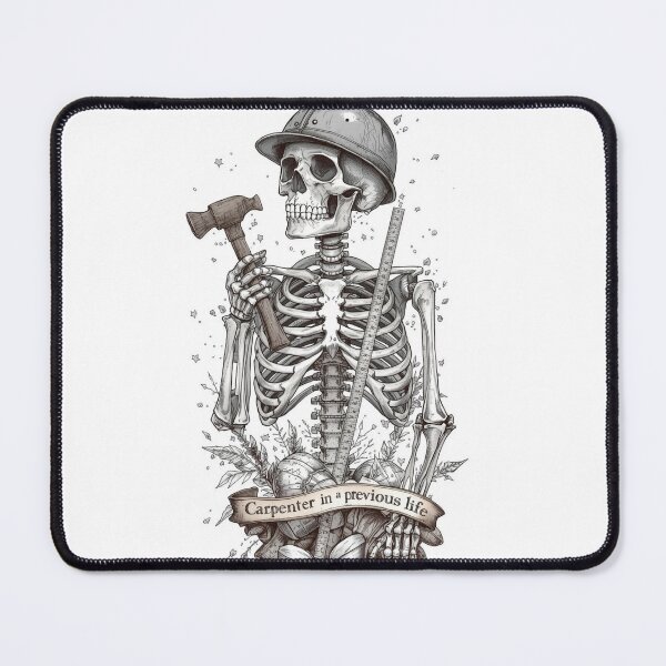 Item preview, Carpenter skeleton designed and sold by HARDWORK_FUNNYSHOP.
