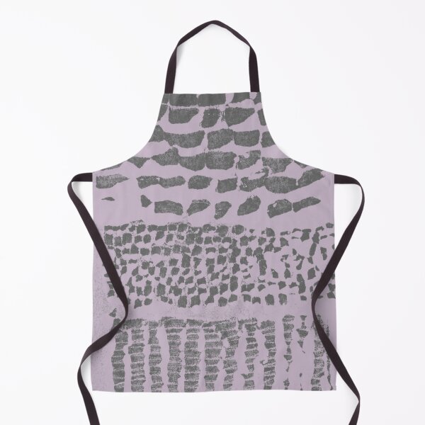 Item preview, Three Grains Textured Monoprint - Dust + Slate designed and sold by Irene Estelle.