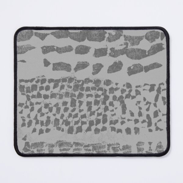 Item preview, Three Grains Textured Monoprint - Fog + Slate designed and sold by Irene Estelle.