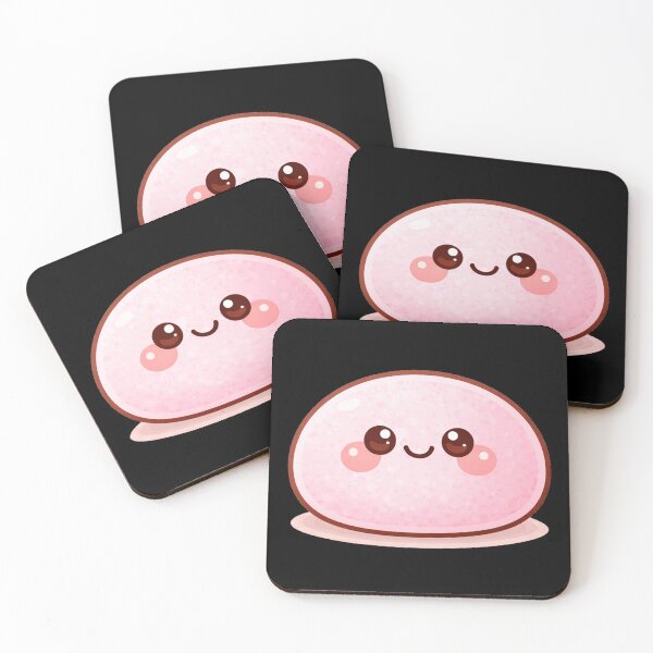 Item preview, Cute Mochi Kawaii Food Character designed and sold by ImagenFusionP.