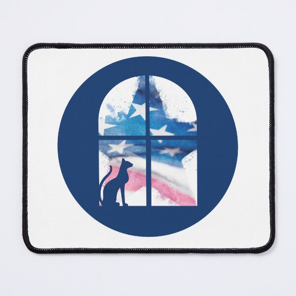 Item preview, Patriotic Cat Lover, Veteran, America 250, 4th of July, Memorial Day, Veterans Day designed and sold by BriAngelaBubbleDesigns.