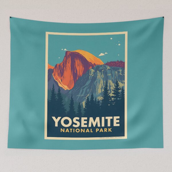 Item preview, Yosemite National Park - California designed and sold by StudioRedKoala.