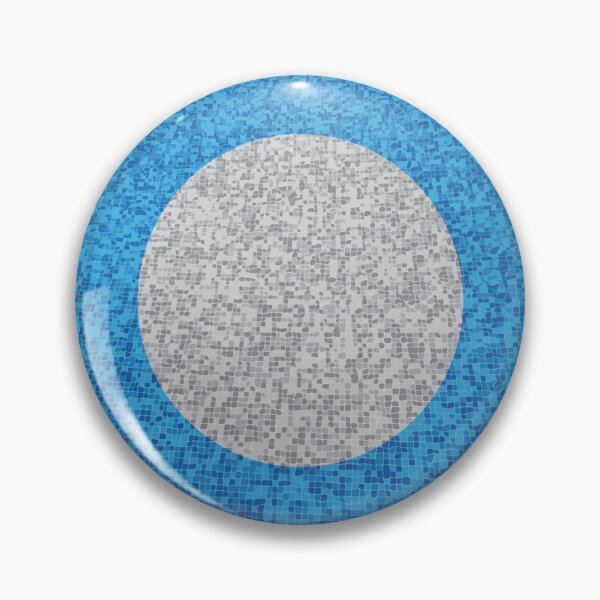 Item preview, Blue Mosaic Pattern with Central Circle designed and sold by Arturo Daniel Garcia Palomo.