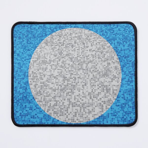 Item preview, Blue Mosaic Pattern with Central Circle designed and sold by Arturo Daniel Garcia Palomo.