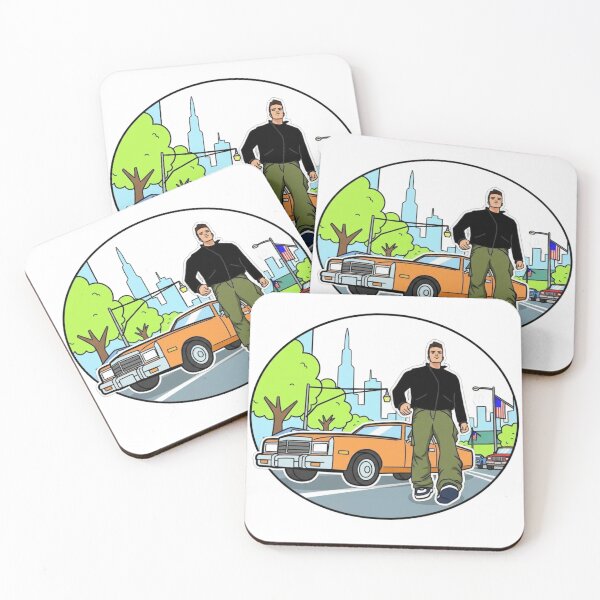 Item preview, GTA 3 cartoonize art designed and sold by angelicamstore.