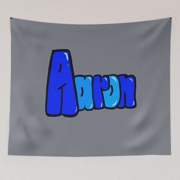 Item preview, Aaron name in orange Top 10 best personalized gifts boys and men  personalised Graffiti name Aaron designed and sold by Artonmytee.