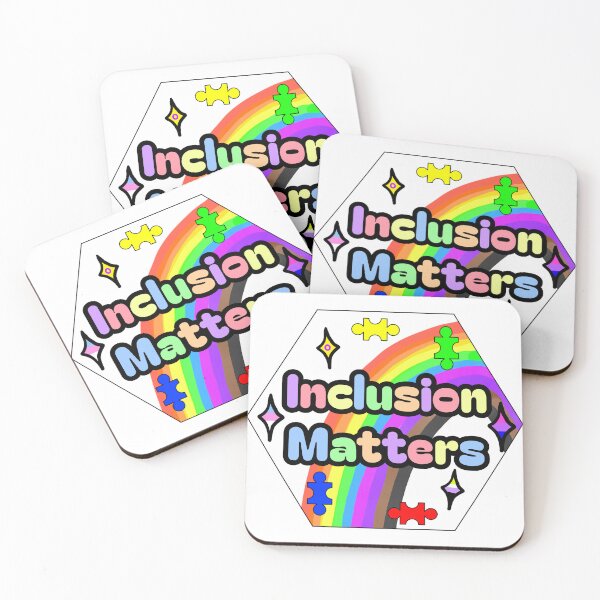 Item preview, Inclusion Matters - Hexagon - Neurodivergent  designed and sold by cherrynat1.
