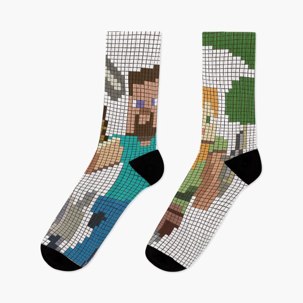 Item preview, steve and alex pixel art adventures designed and sold by blastercreation.