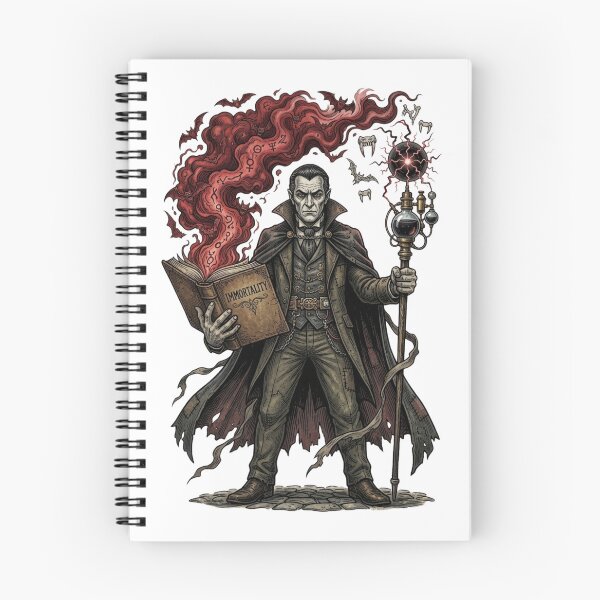 Item preview, Dracula Gothic Horror Movie Book Lovers designed and sold by sahbender.