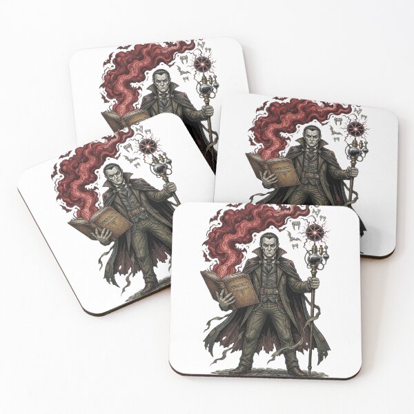 Item preview, Dracula Gothic Horror Movie Book Lovers designed and sold by sahbender.