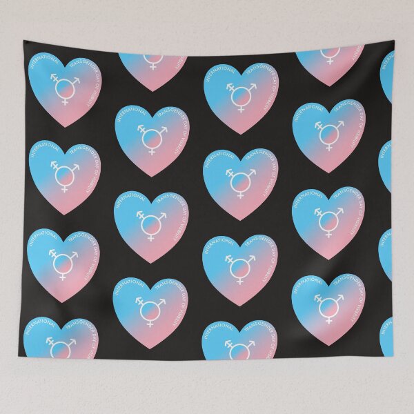 Item preview, International Transgender Day of Visibility Pink and Blue Heart  designed and sold by Renée Nicole Gray.