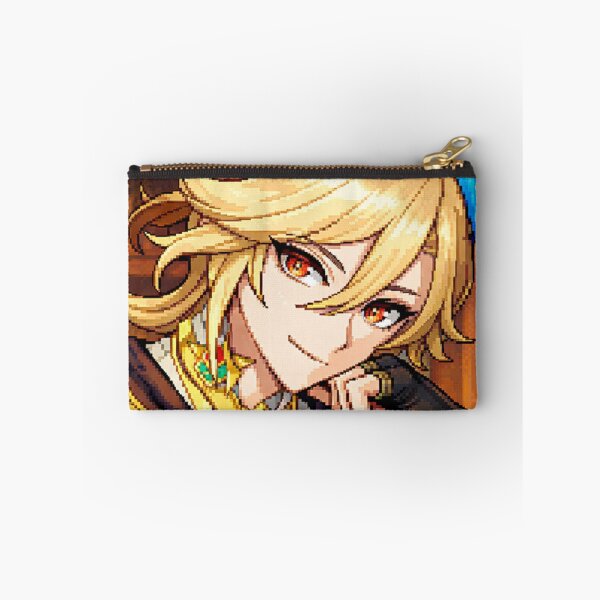 Item preview, genshin kaveh pixel art designed and sold by lilypadblue.
