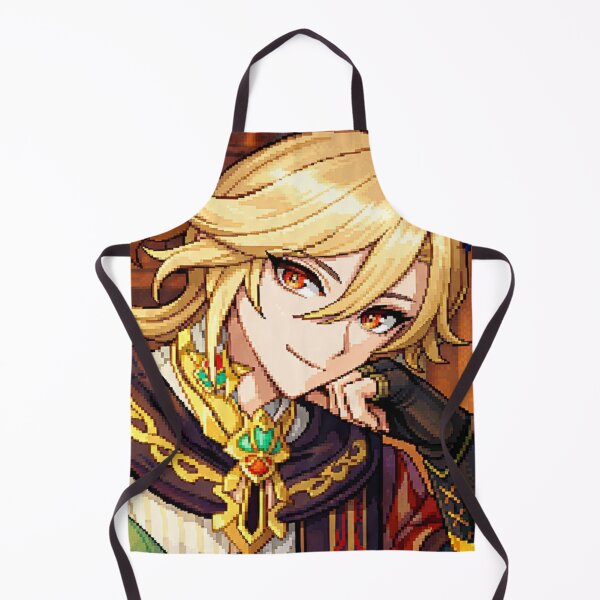 Item preview, genshin kaveh pixel art designed and sold by lilypadblue.