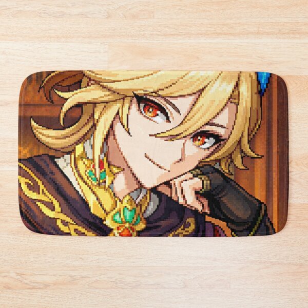 Item preview, genshin kaveh pixel art designed and sold by lilypadblue.