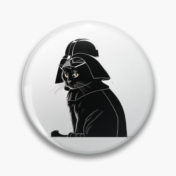 Item preview, Black space cat Vader designed and sold by R-market.