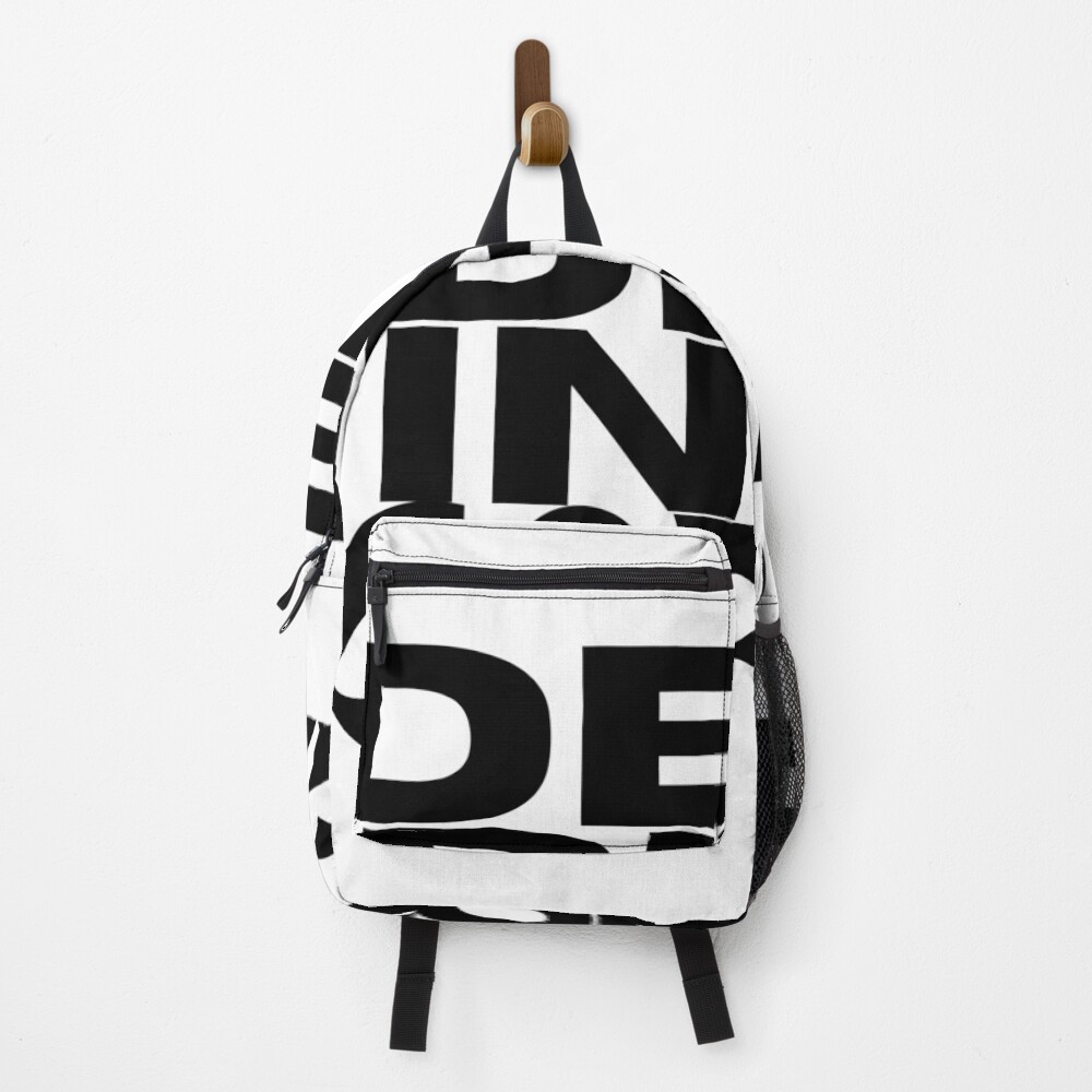 Item preview, Backpack designed and sold by PureTypeStudio.