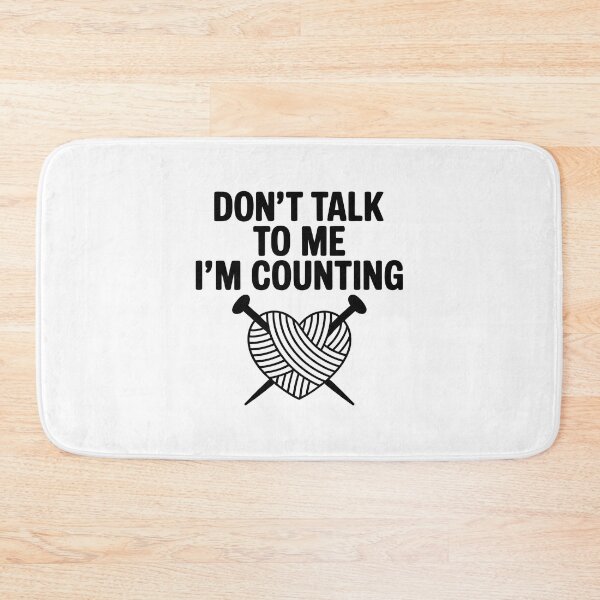 Item preview, Don't talk to me, I'm counting designed and sold by jkrphoto.