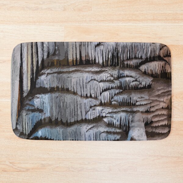 Item preview, Layered Cave Formations with Mineral Textures designed and sold by Arturo Daniel Garcia Palomo.