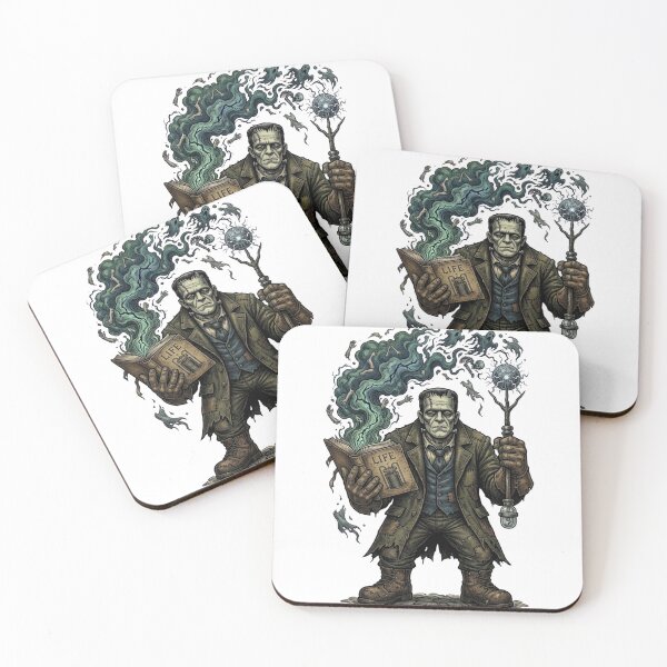 Item preview,  Frankenstein Movie Book Lovers Dark Science designed and sold by sahbender.