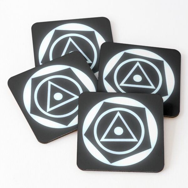 Item preview, Crop circle white glow designed and sold by MessageToEarth.